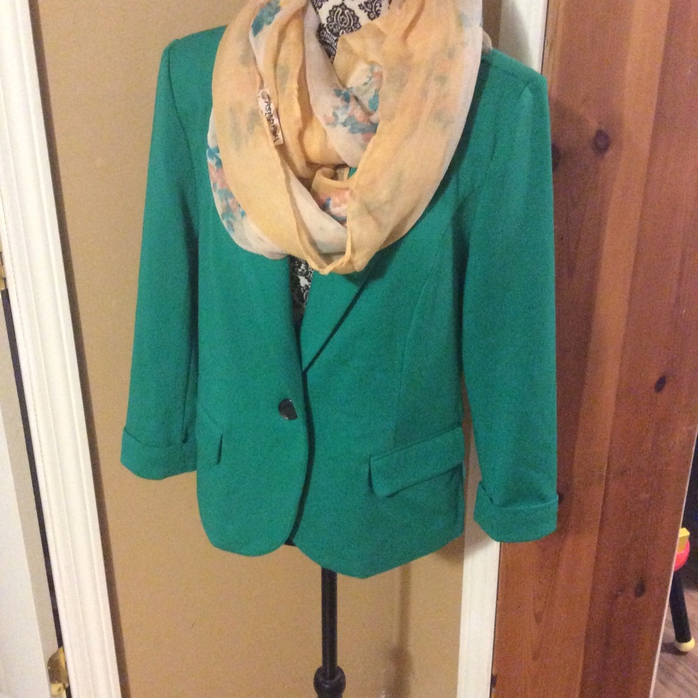 CatherineMalandrino Blazer Golf Green
